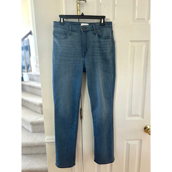 Parker Smith Bombshell Slim Straight Blue Wash  Jeans - Picture 1 of 5